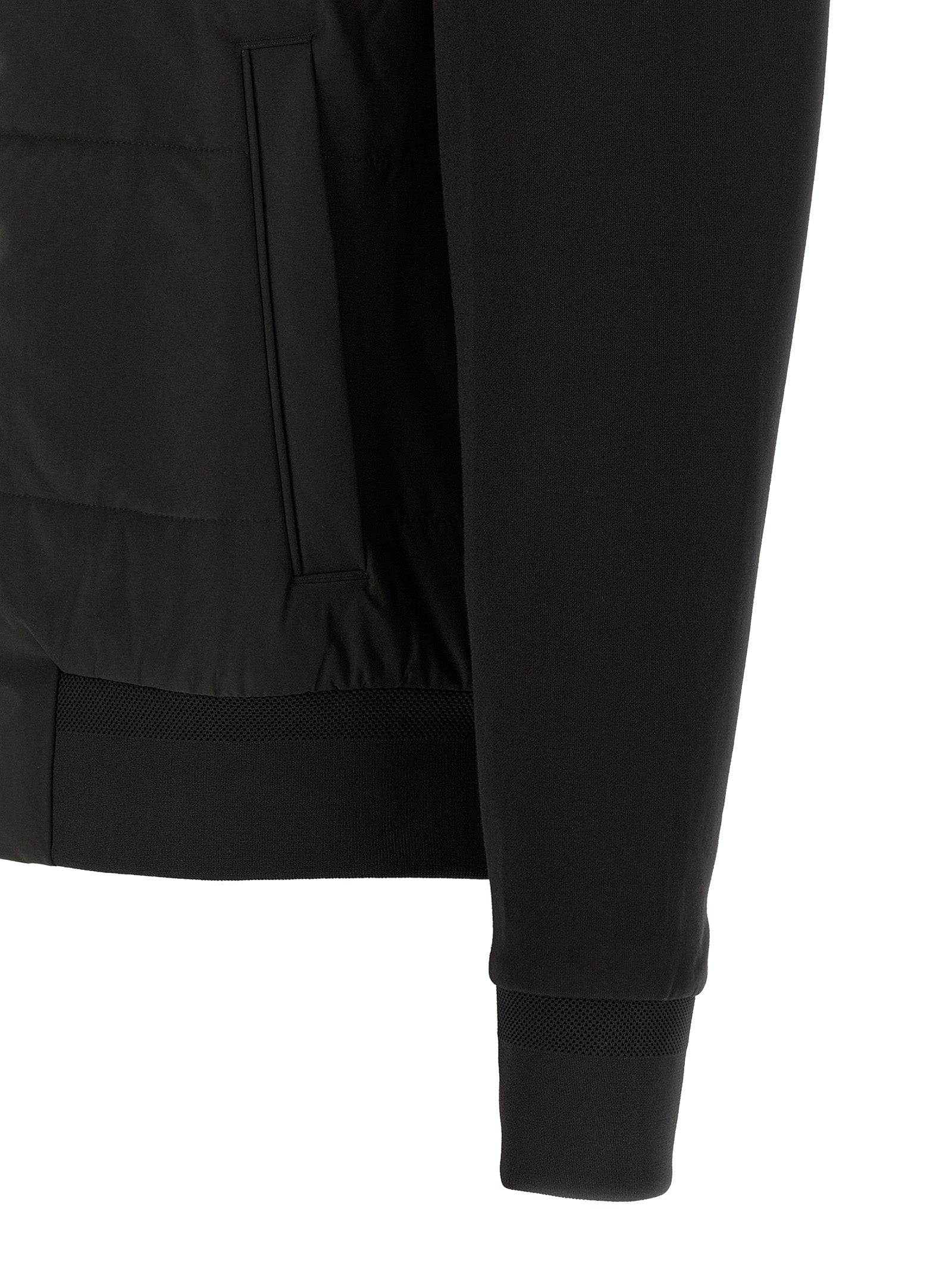 Hugo Boss Schwarzer Baumwoll-Sweatshirt