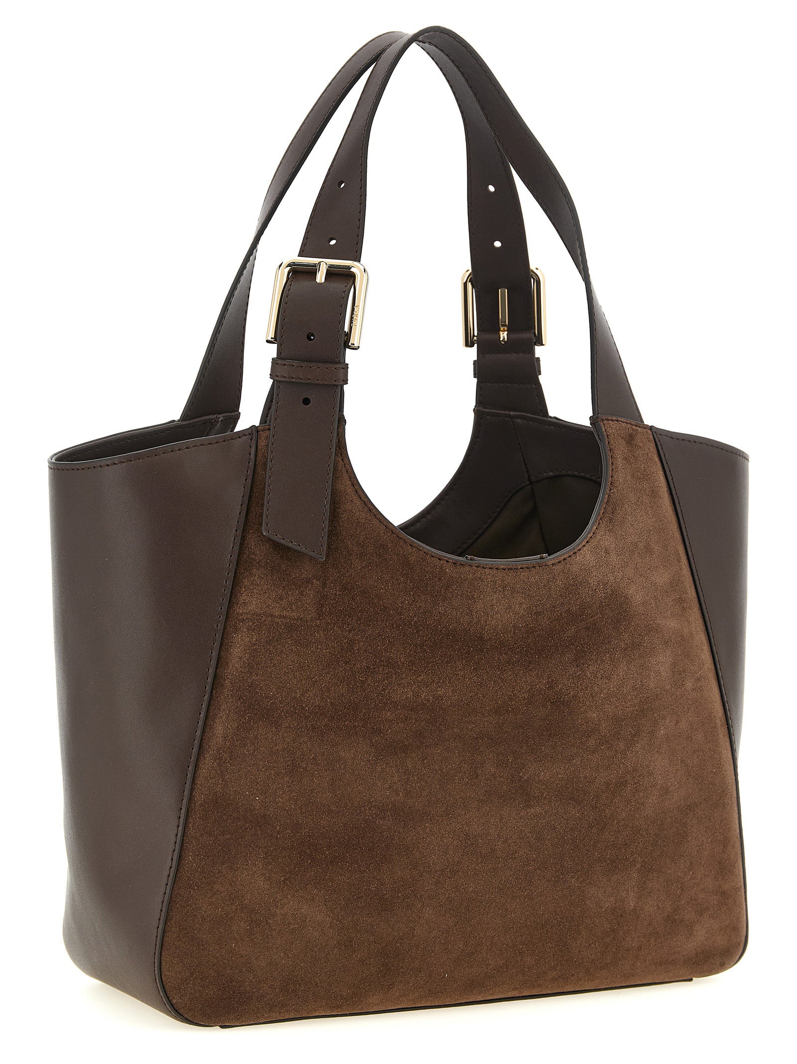 Furla Braune Kalbsleder-Tote Bag