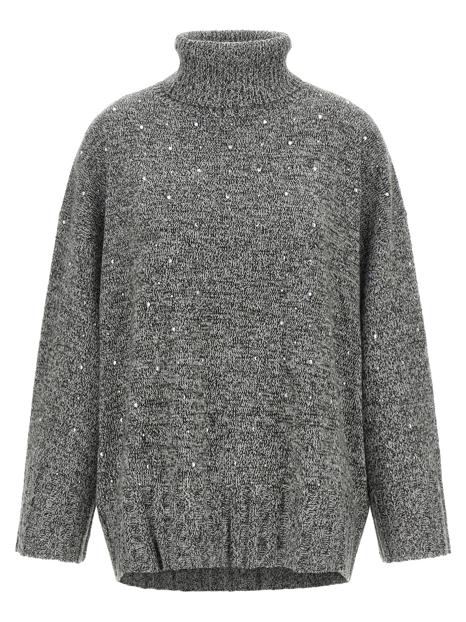 PINKO Grauer Cardigan aus Polyester