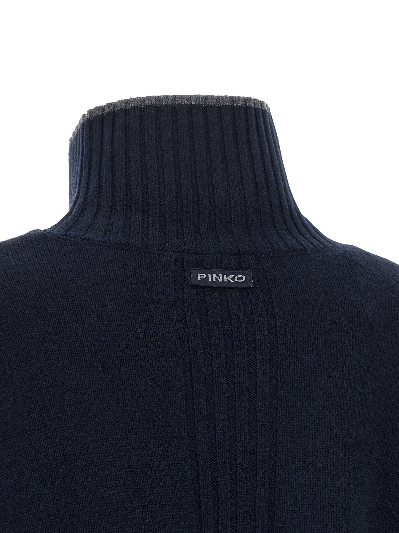 PINKO Blauer Wollcardigan