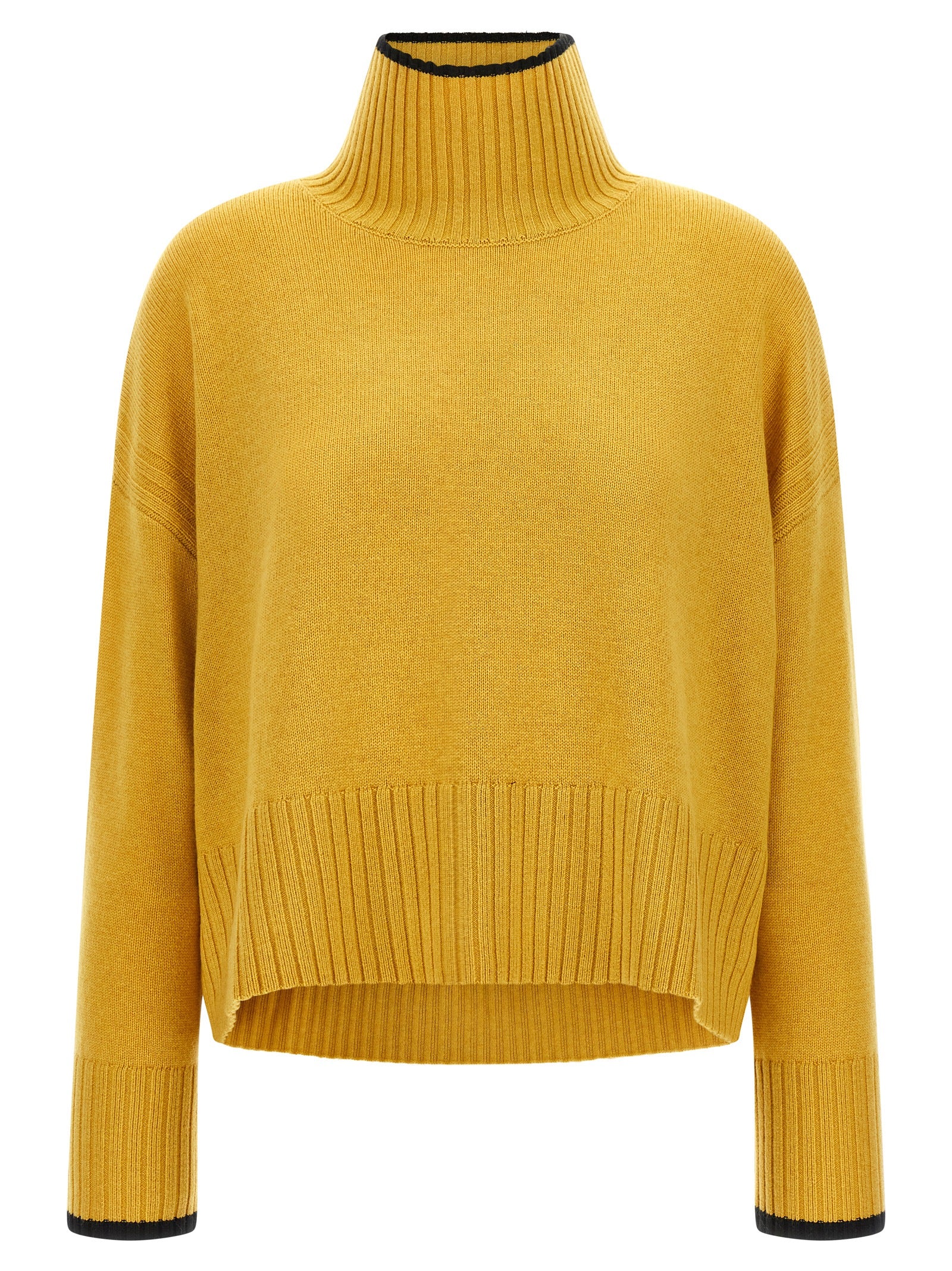 PINKO Zweifarbige Wollstrickjacke