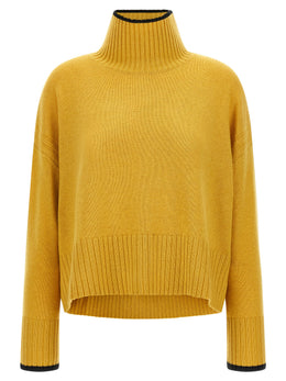 PINKO Zweifarbige Wollstrickjacke