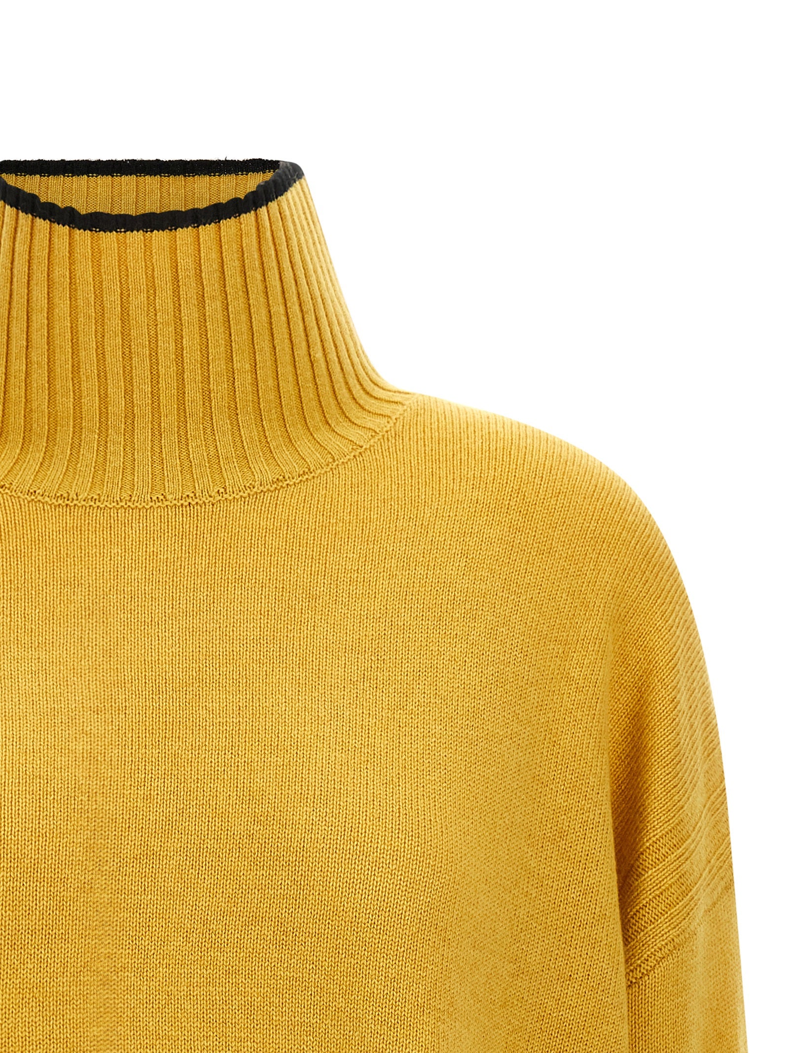 PINKO Zweifarbige Wollstrickjacke