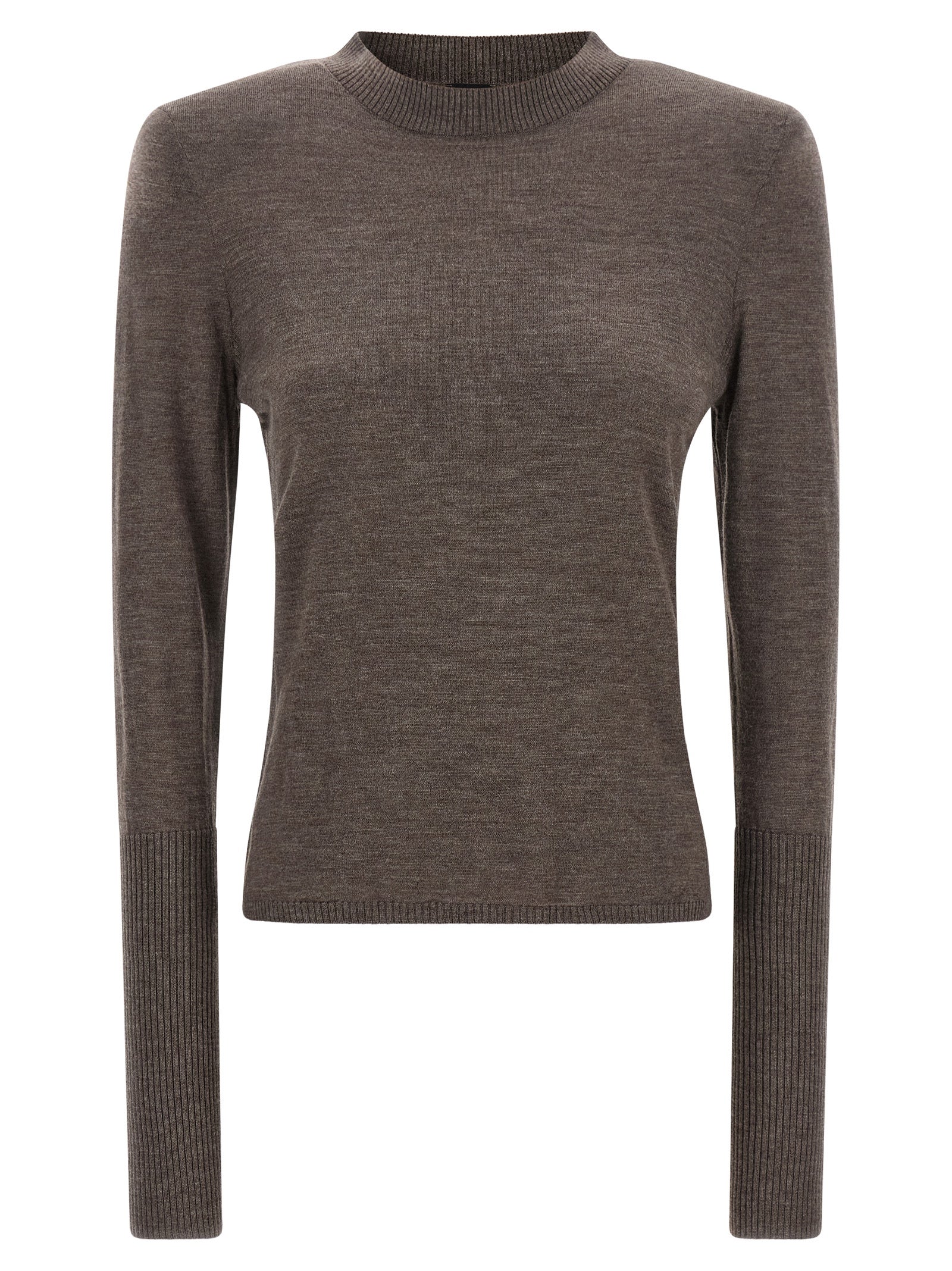 PINKO Brauner Wollcardigan