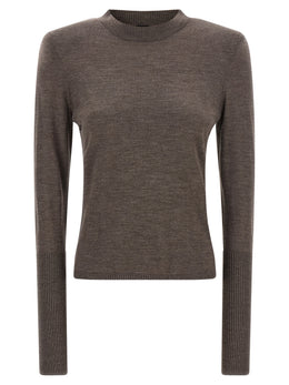 PINKO Brauner Wollcardigan
