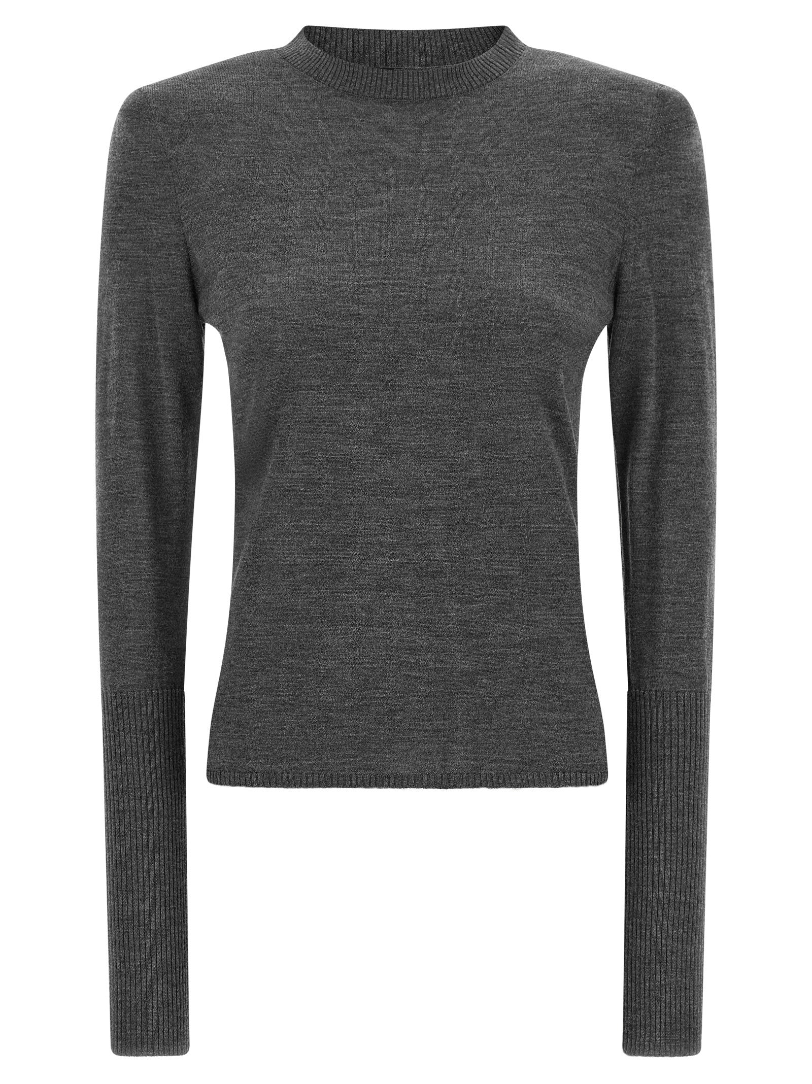 PINKO Grauer Wollcardigan