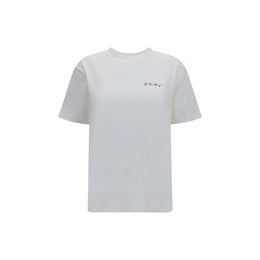 Off-White Weißes Baumwoll-T-Shirt