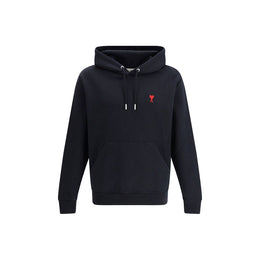 Ami Paris Schwarzer Baumwoll-Sweatshirt