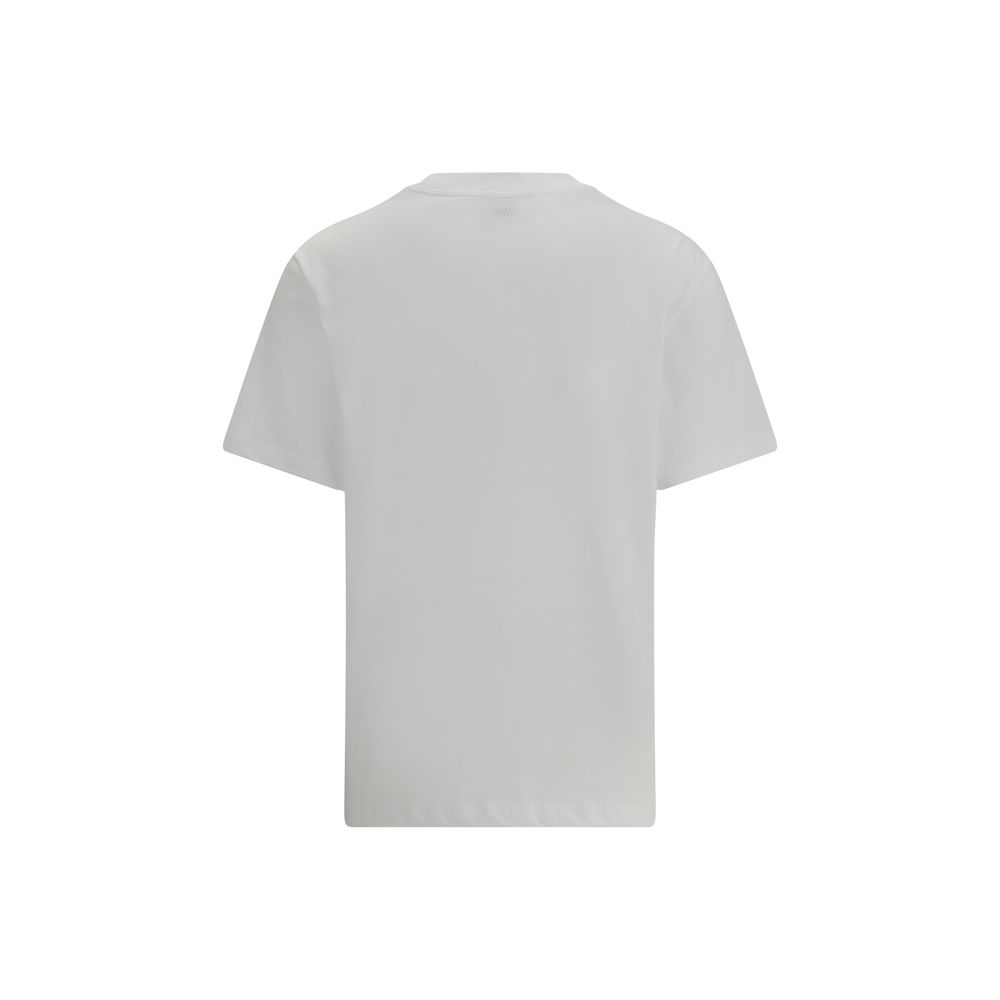 Ami Paris Weißes Baumwoll-T-Shirt