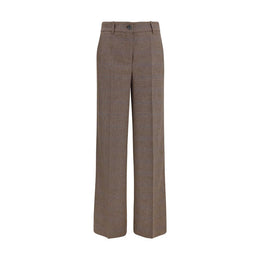 P.A.R.O.S.H. Braune Hose aus Ovis Aries Wolle Aries