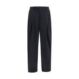 Giorgio Armani Blaue Hose aus Wolle Oves Aries