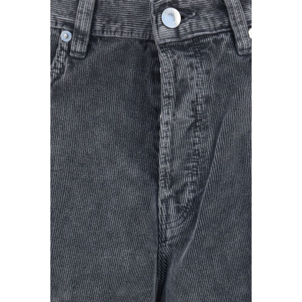 Haikure Graue Baumwoll-Freizeithose