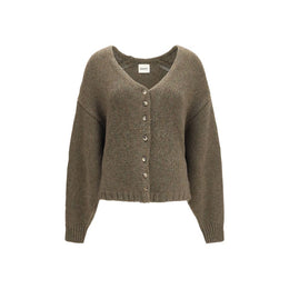 Khaite Zweifarbige Kaschmir-Strickjacke