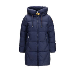 Parajumpers Blaue Daunenjacke in voller Länge