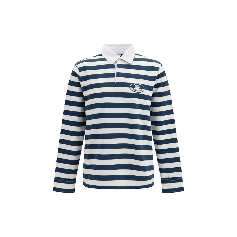 Burberry Mehrfarbiges Polohemd aus Baumwolle
