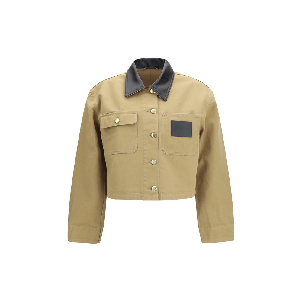 Balenciaga Beige Baumwolljacke in voller Länge