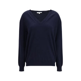 Malo Blauer Kaschmirpullover