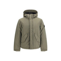 Stone Island Zweifarbige Polyester-Shelljacke