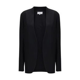 Maison Margiela Schwarze Oves Aries Wolljacke