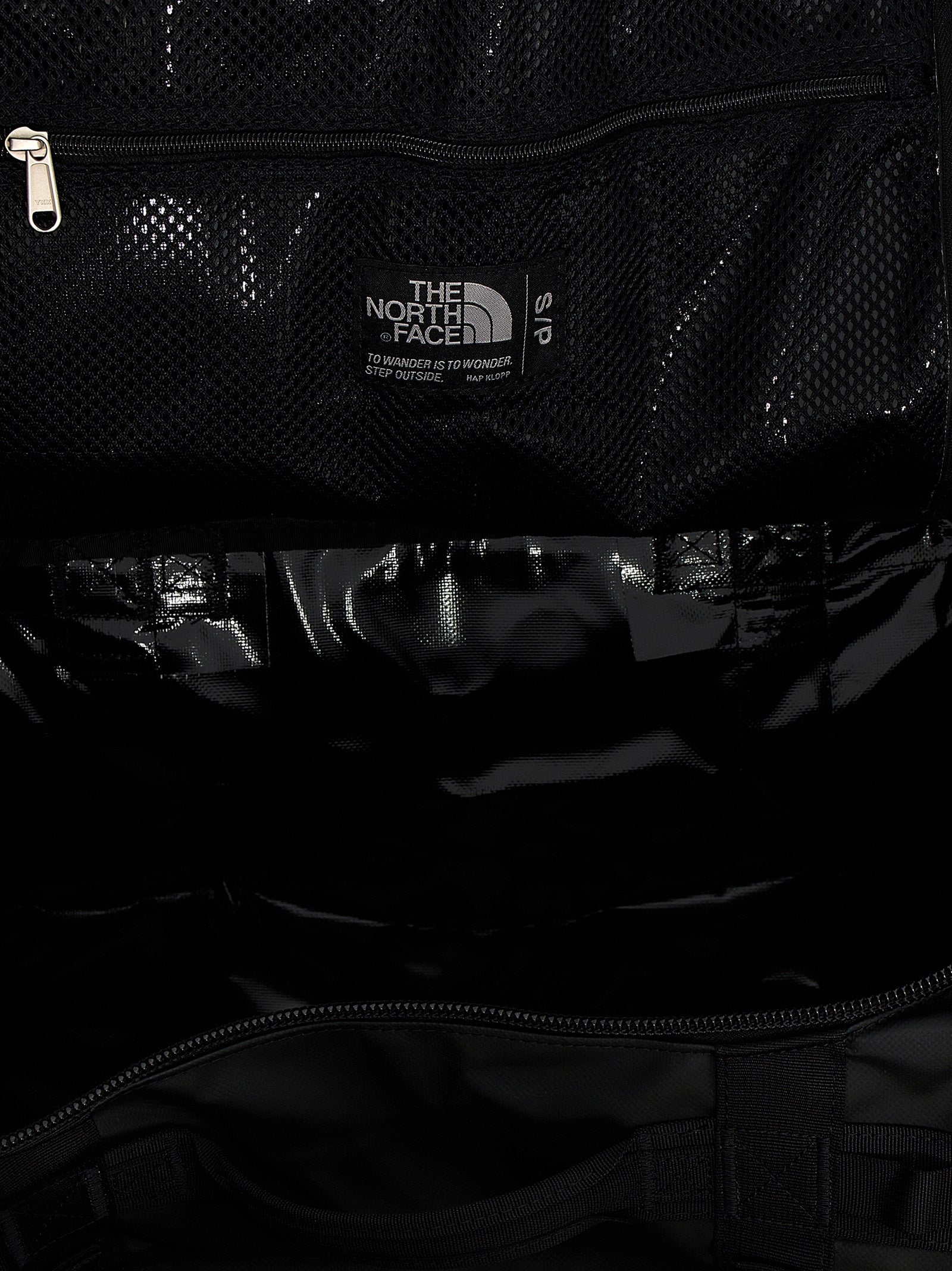 The North Face Schwarzer Rucksack aus recyceltem Polyester