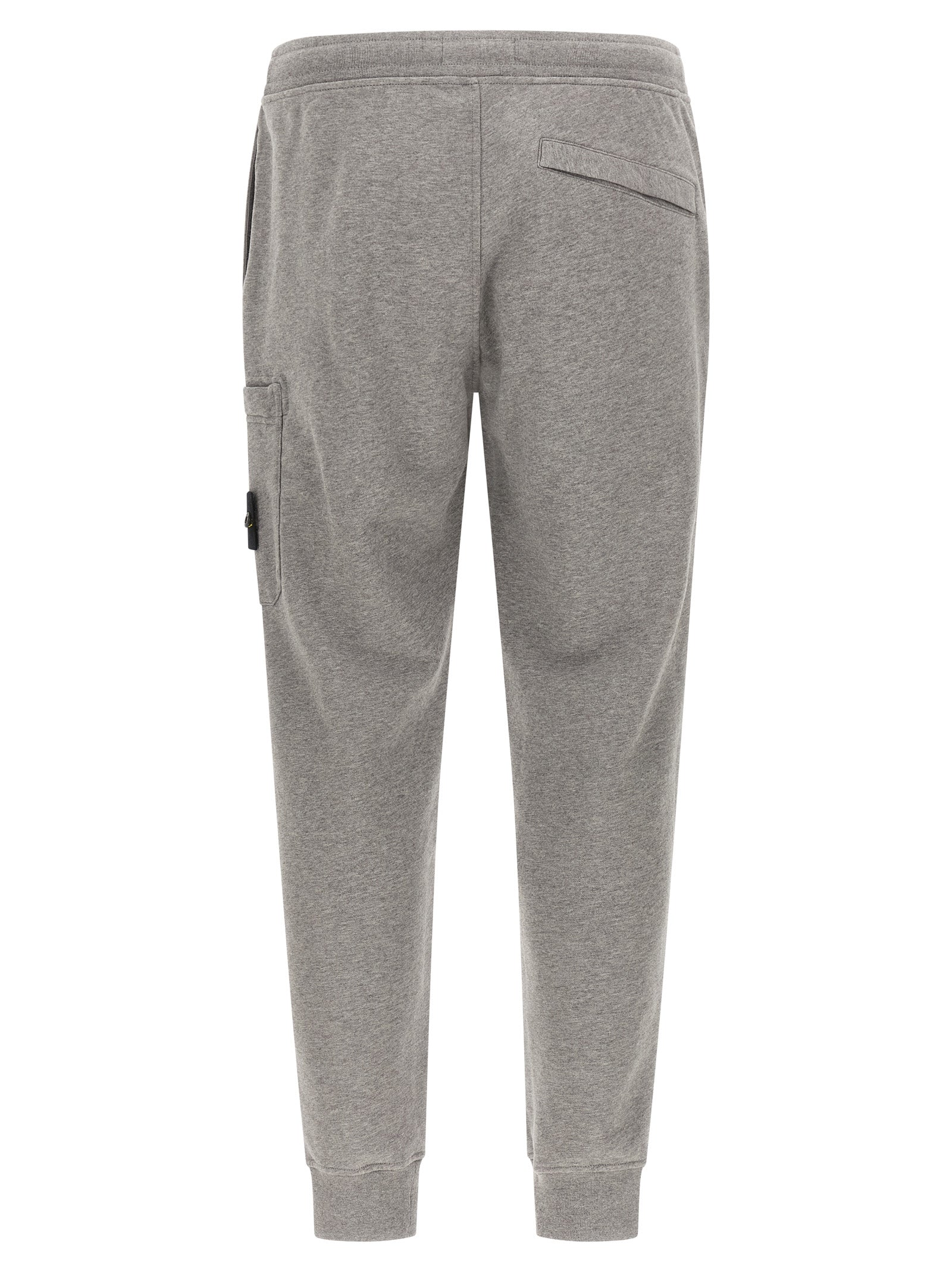 Stone Island Graue Baumwoll-Jogginghose (Sporthose)