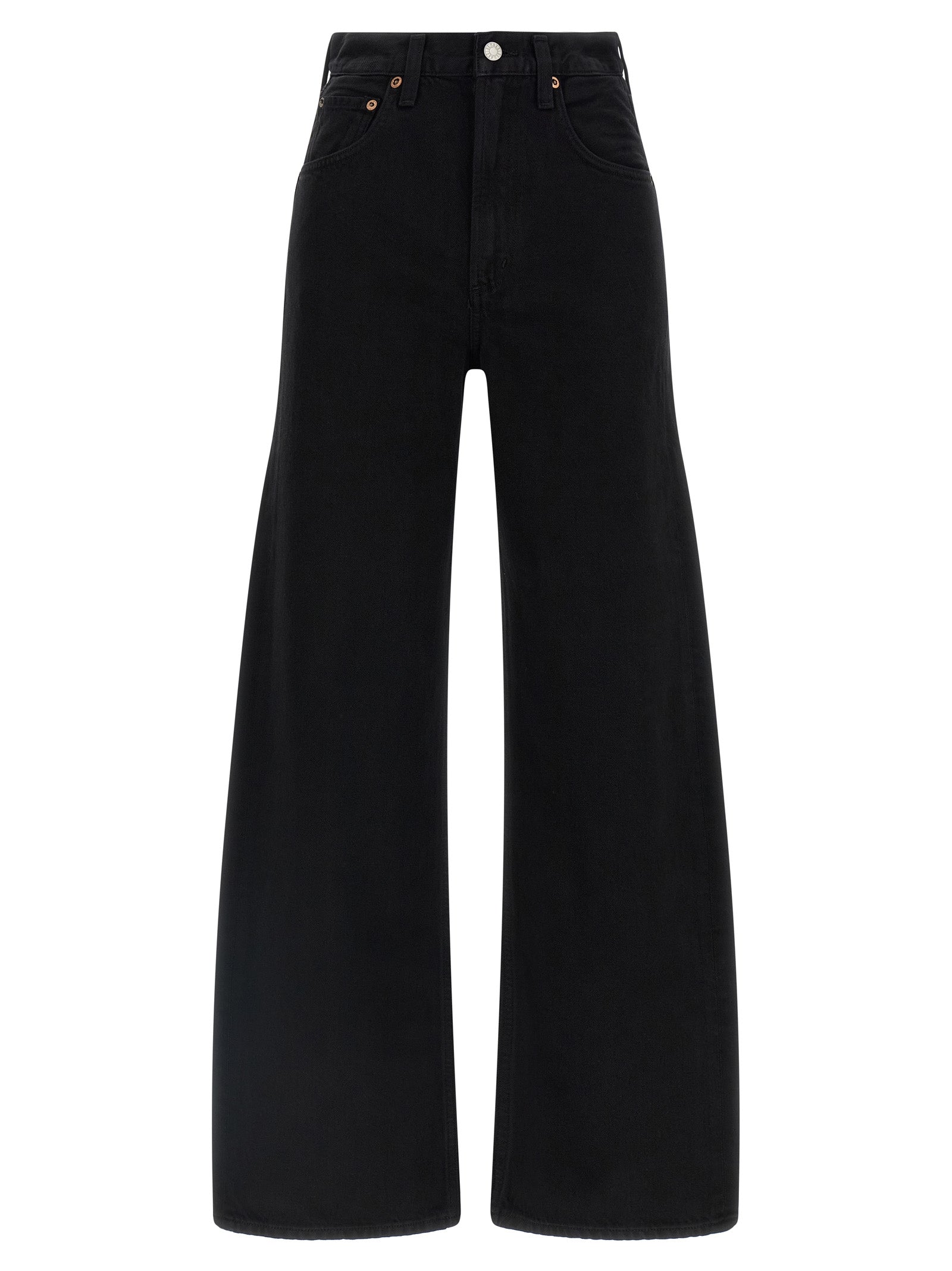 Agolde Schwarze Baumwolljeans Denim