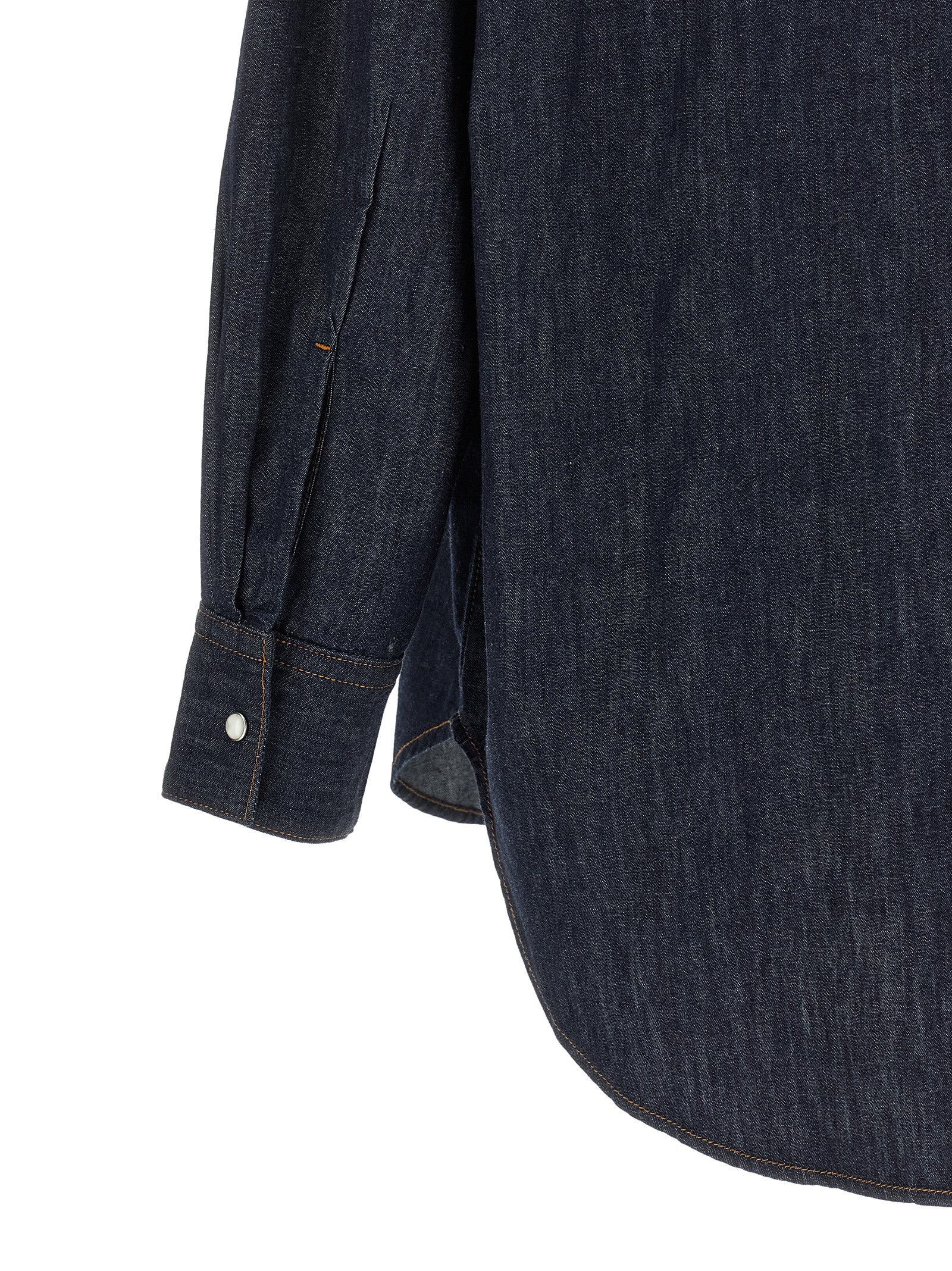Khaite Blaue Baumwollbluse