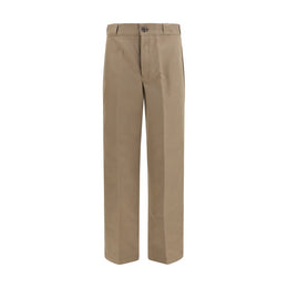 Prada Braune Baumwollhose für die Freizeit