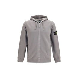 Stone Island Grauer Baumwollpullover