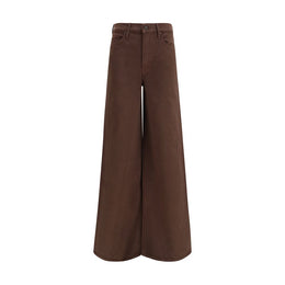 Mother Denim Braune Baumwolljeans Denim