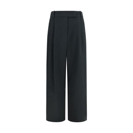 Giorgio Armani Schwarze Seiden-Freizeithose