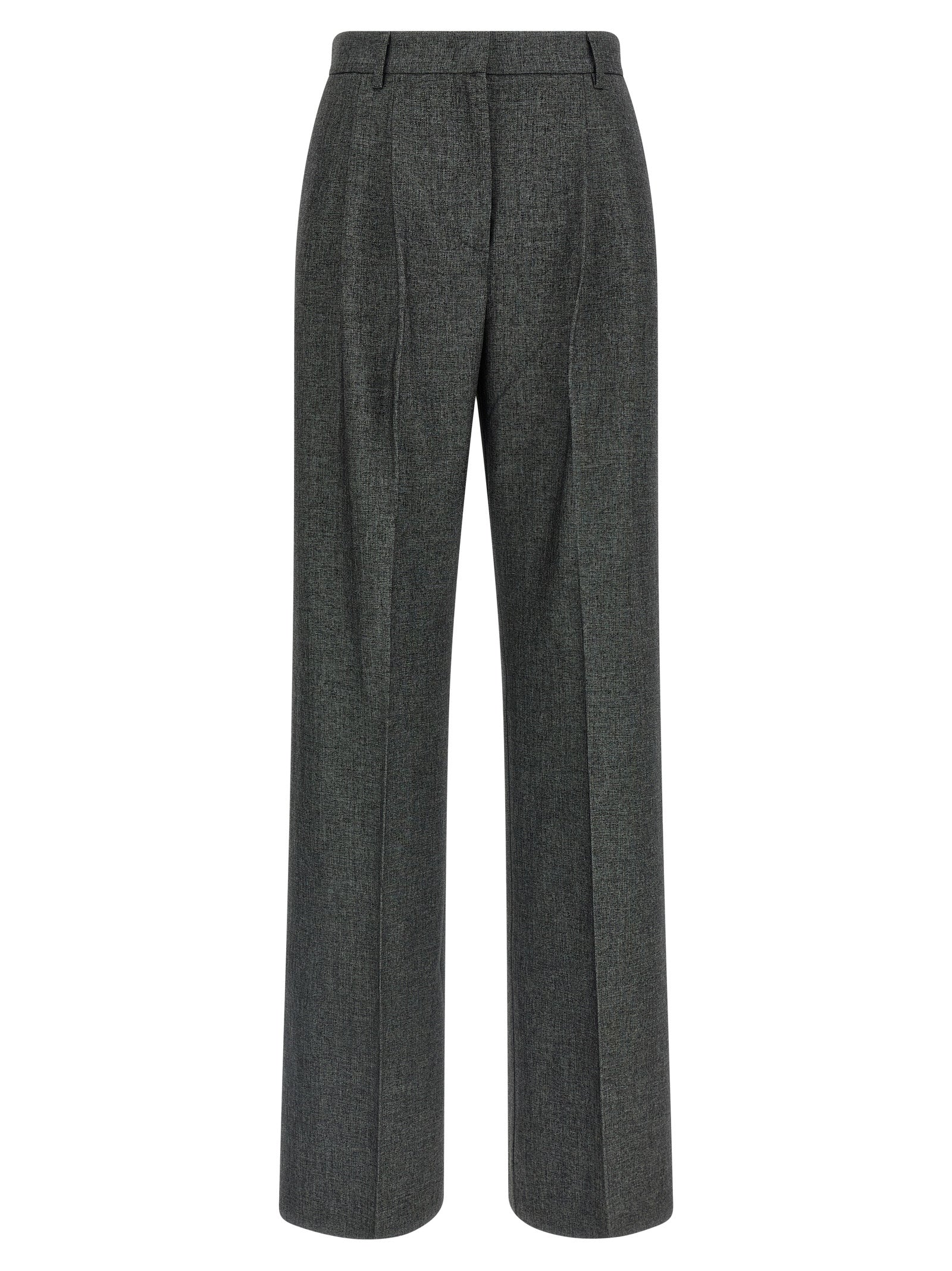 The Andamane Graue Polyester-Anzughose
