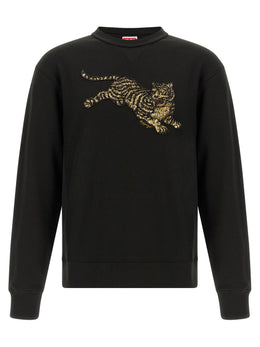 Kenzo Schwarzer Baumwoll-Sweatshirt