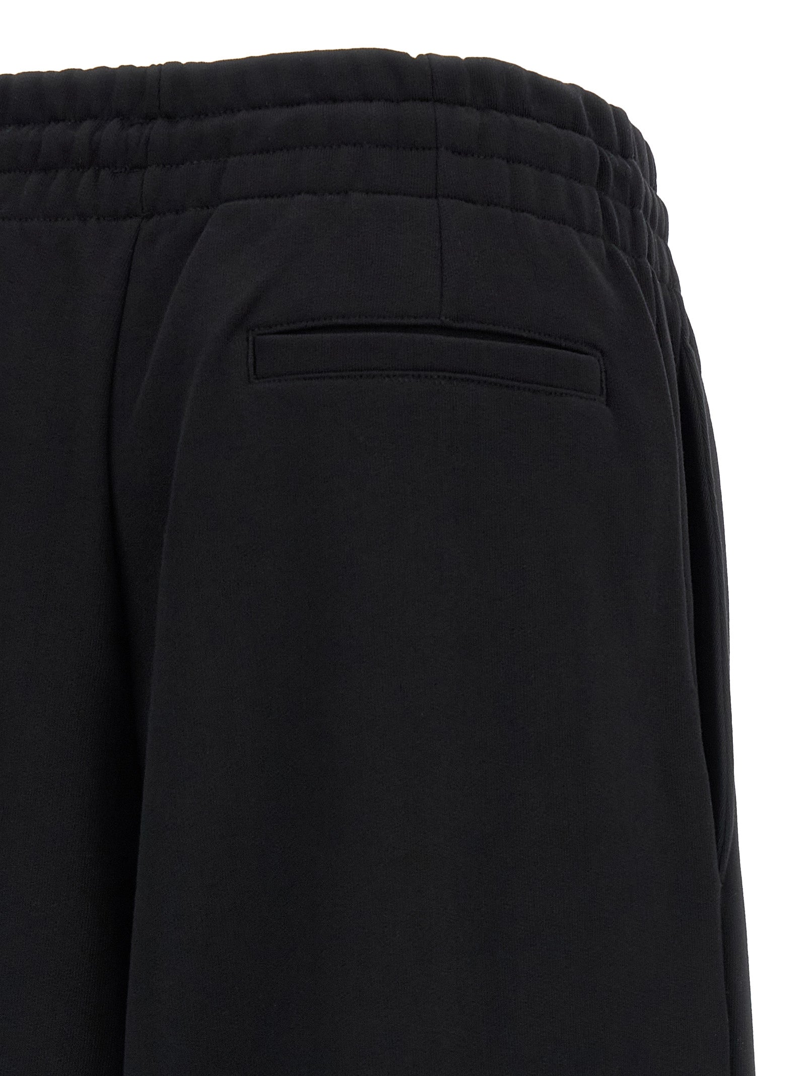 Dries Van Noten Schwarze Baumwoll-Sporthose