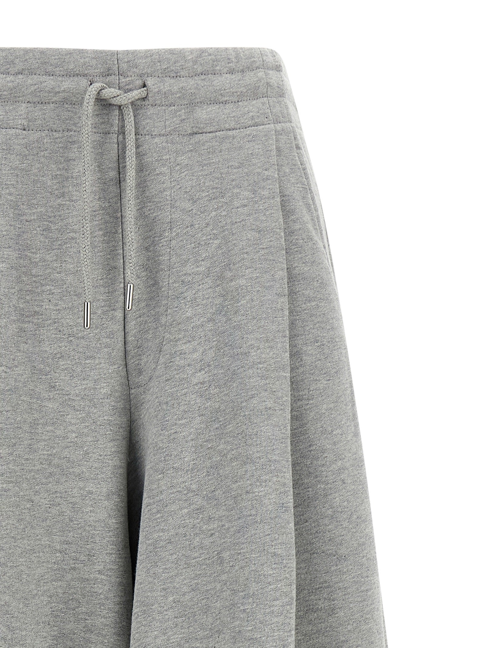 Dries Van Noten Graue Baumwoll-Freizeithose