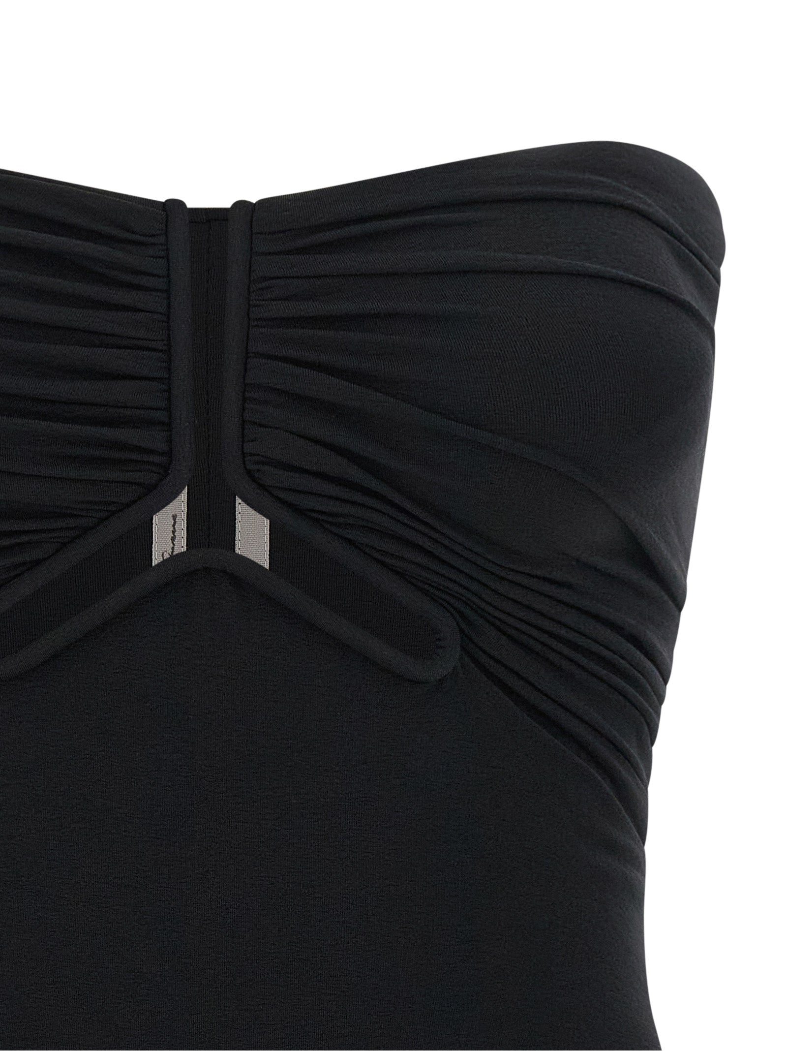 Rick Owens Schwarze Tanktops aus Nylon