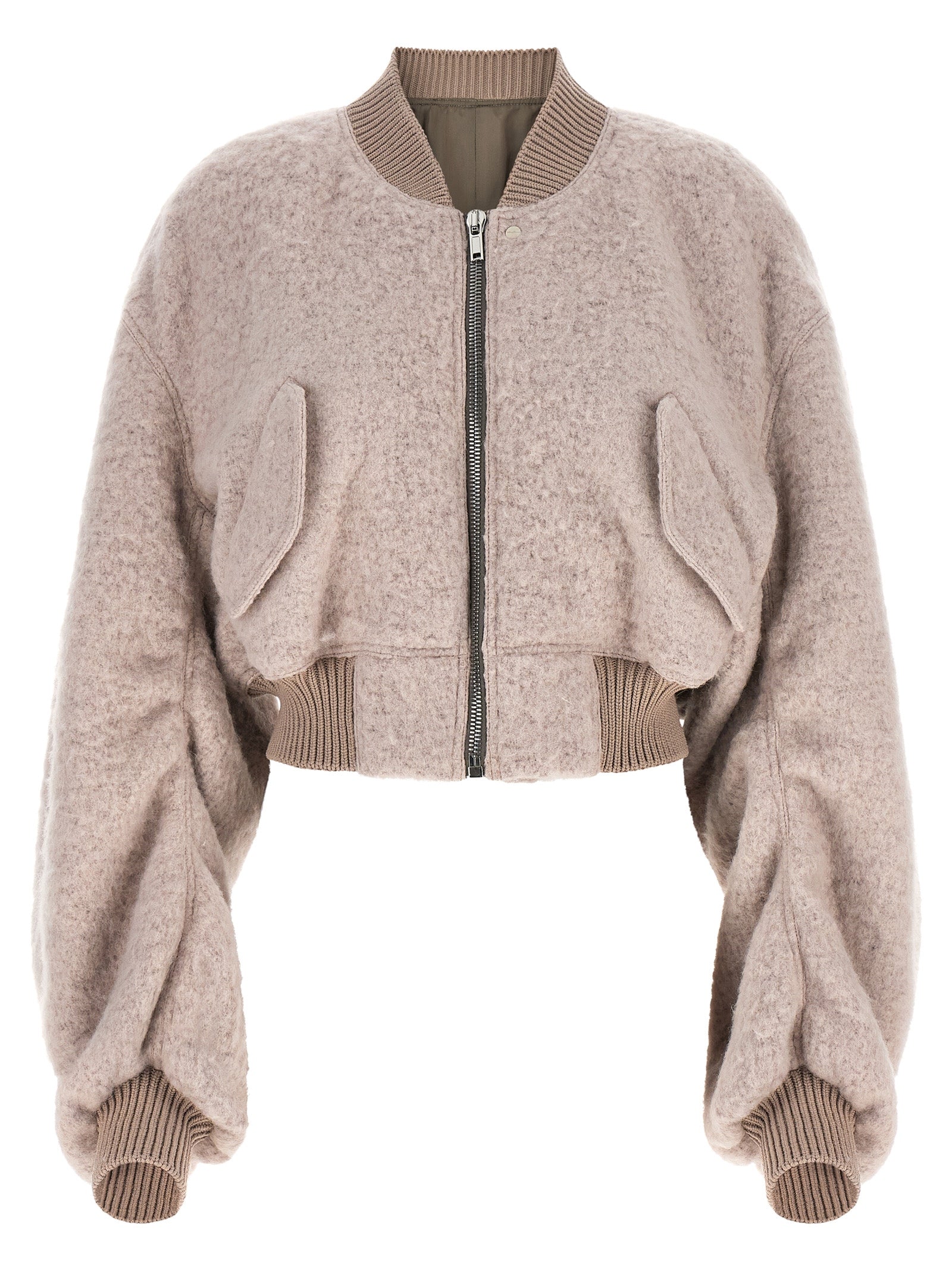 Rick Owens Bomberjacke aus mehrfarbigem Marabu