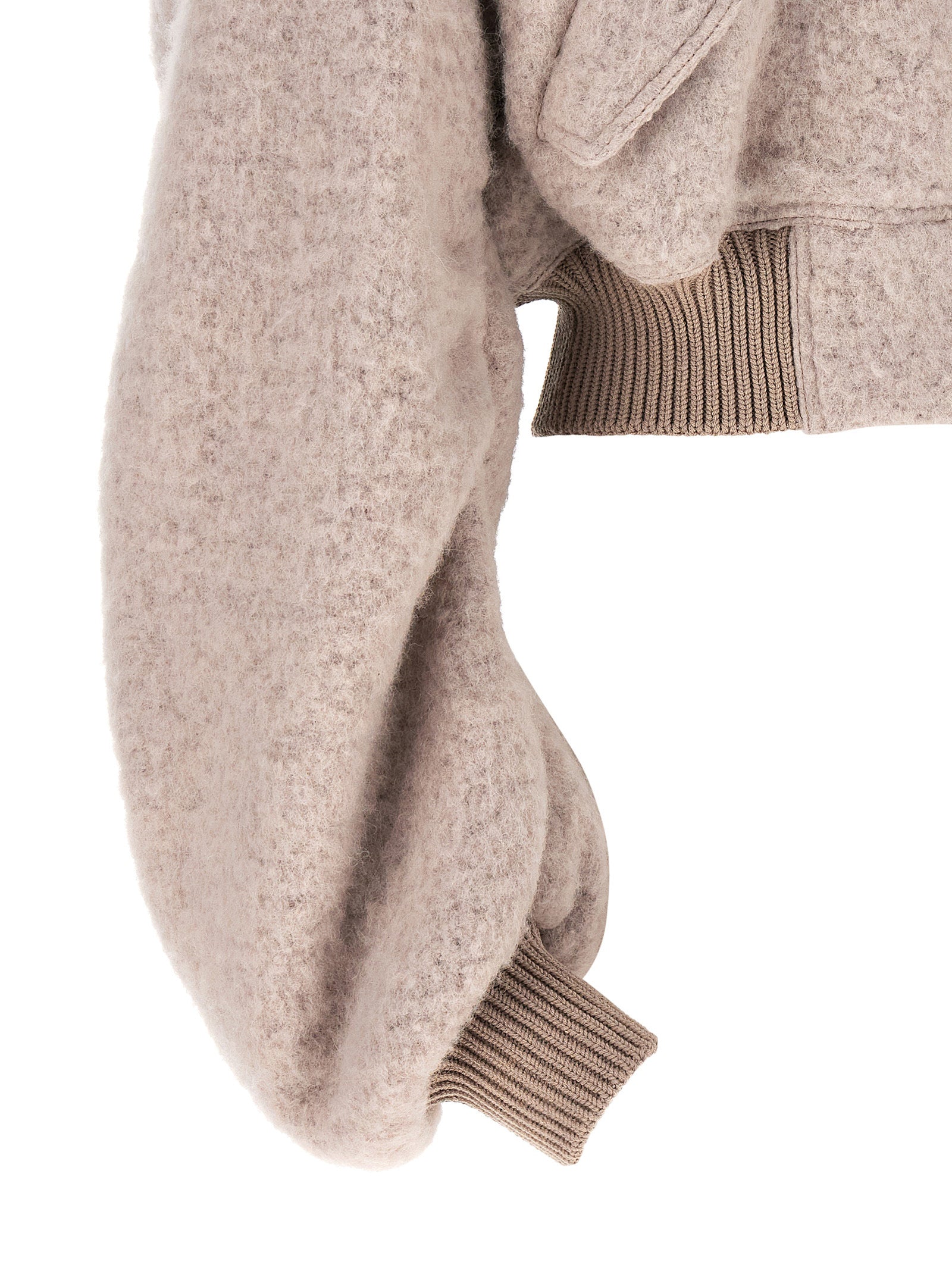 Rick Owens Bomberjacke aus mehrfarbigem Marabu