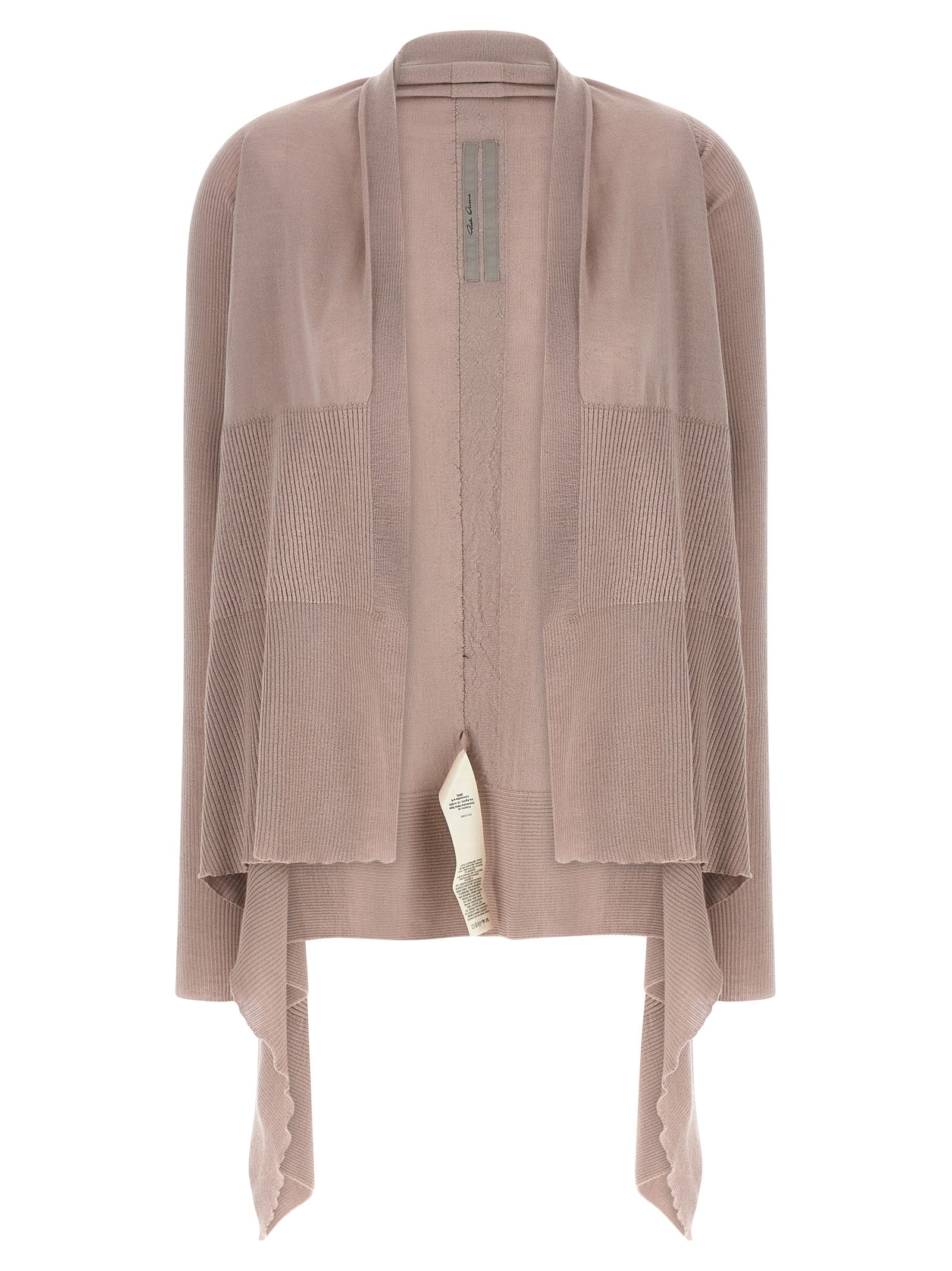 Rick Owens Mehrfarbige Baumwollstrickjacke
