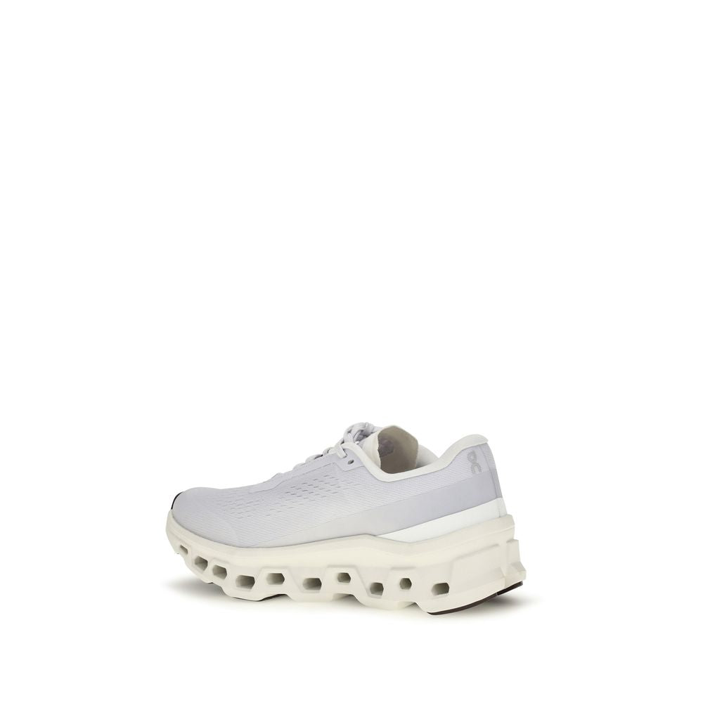ON Violette Sportschuhe aus recyceltem Polyester
