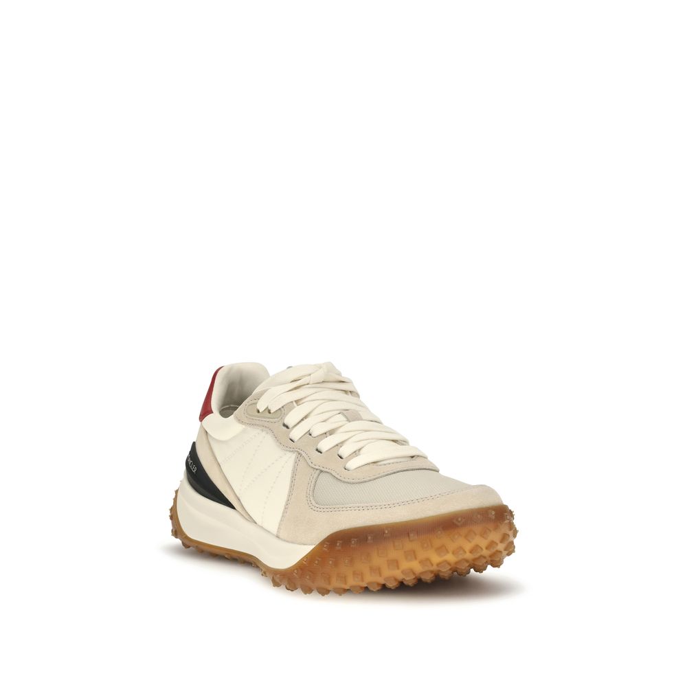 Moncler Beige Polyamid-Sneakers für sportliche Aktivitäten