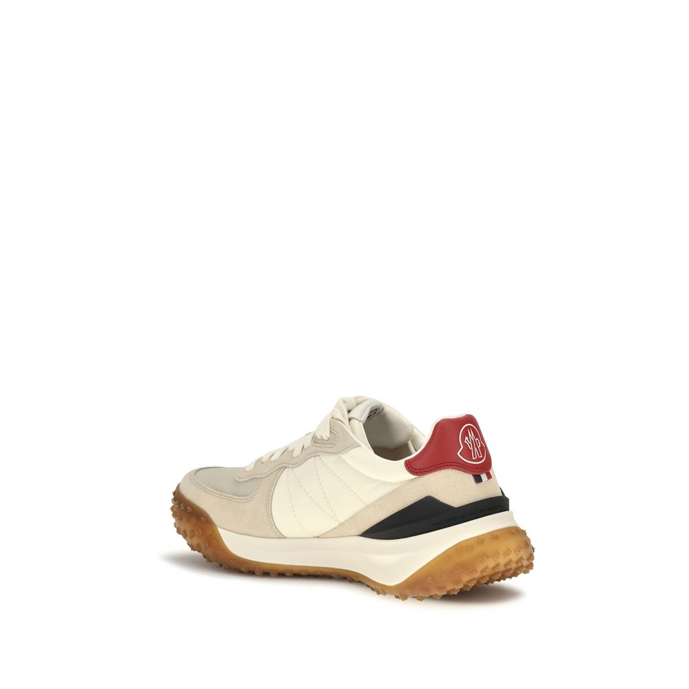 Moncler Beige Polyamid-Sneakers für sportliche Aktivitäten