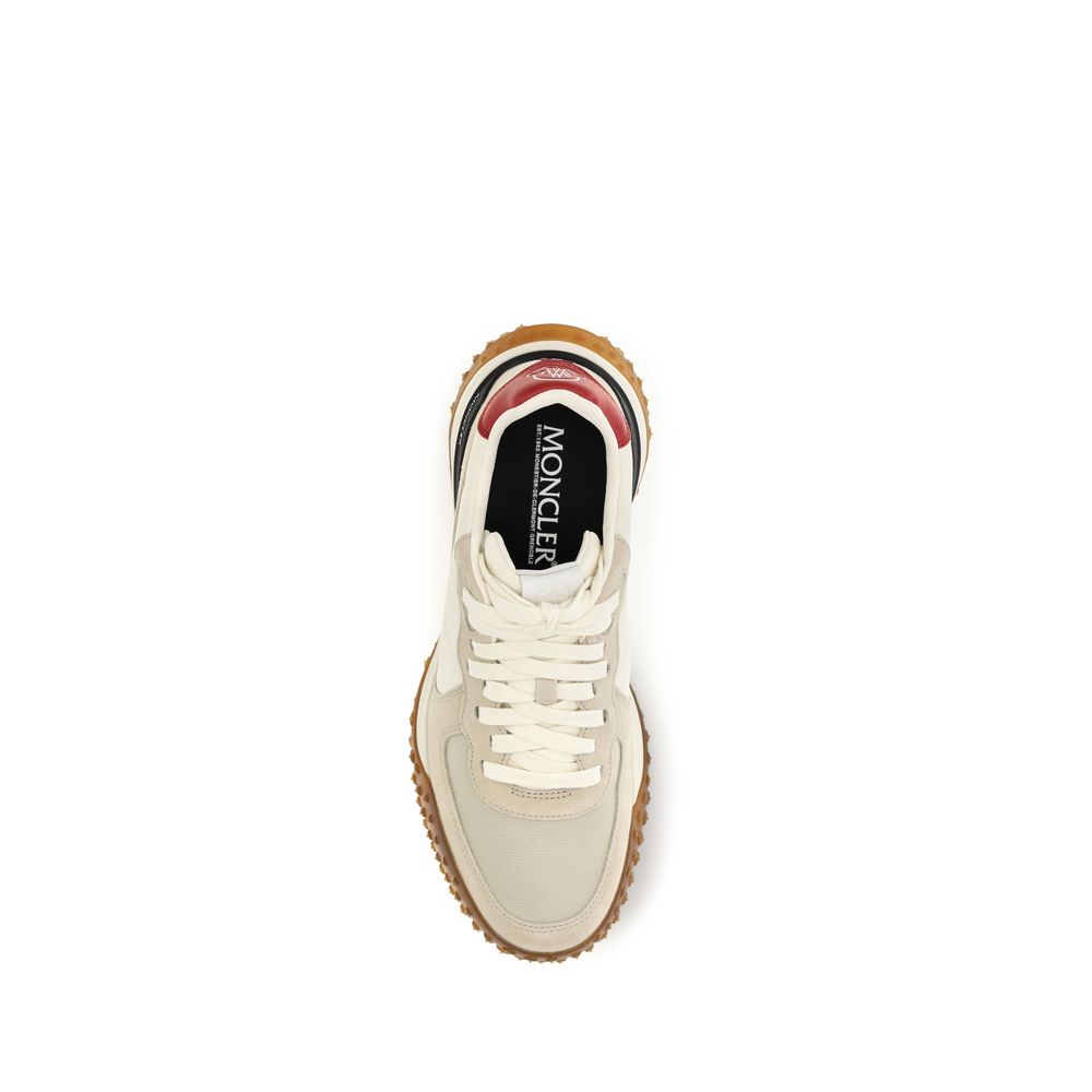 Moncler Beige Polyamid-Sneakers für sportliche Aktivitäten