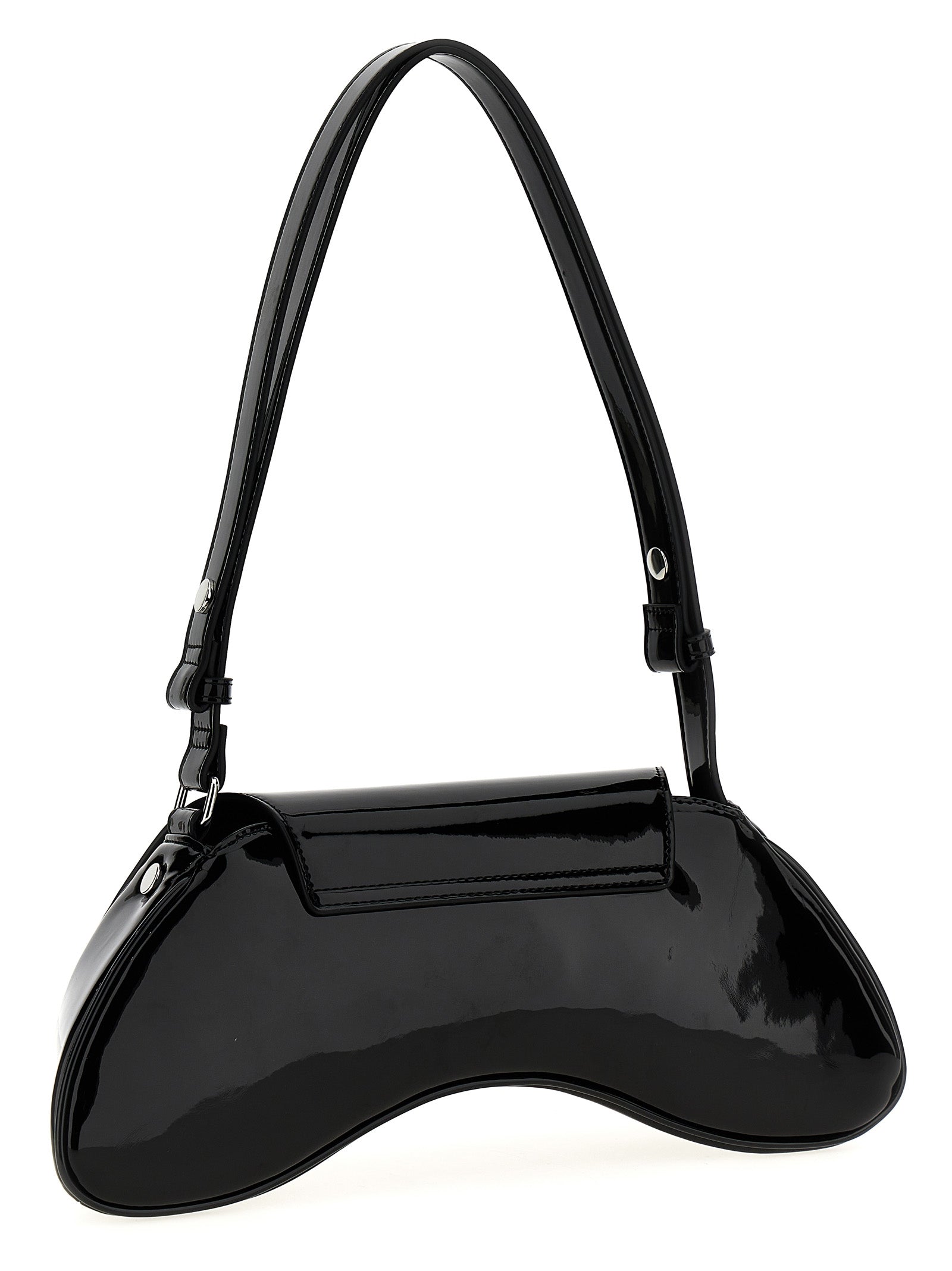 Diesel Schwarze Schultertasche aus Polyethylen