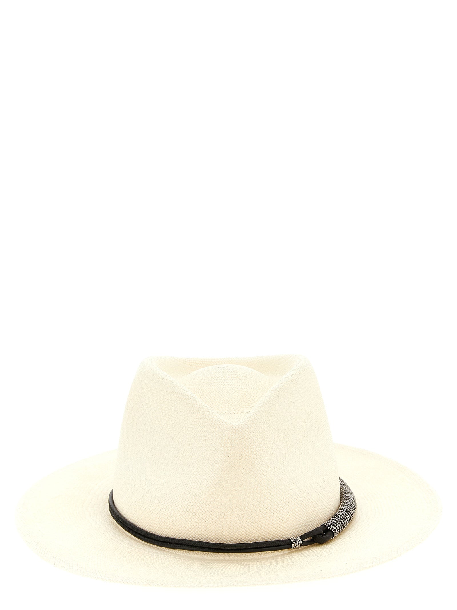 Brunello Cucinelli Beige Polyamid Fedora