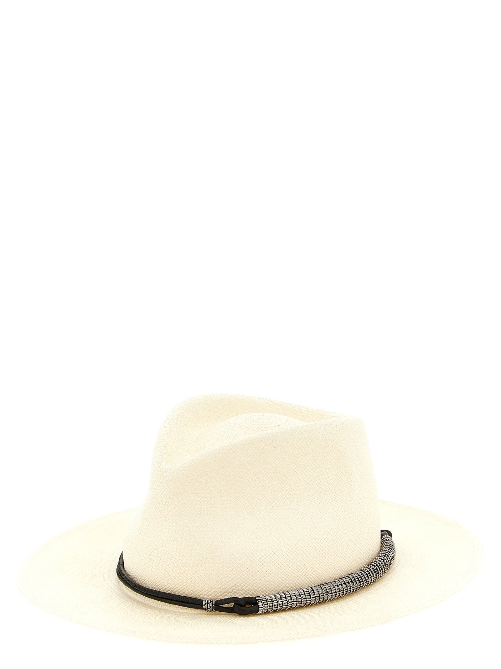 Brunello Cucinelli Beige Polyamid Fedora