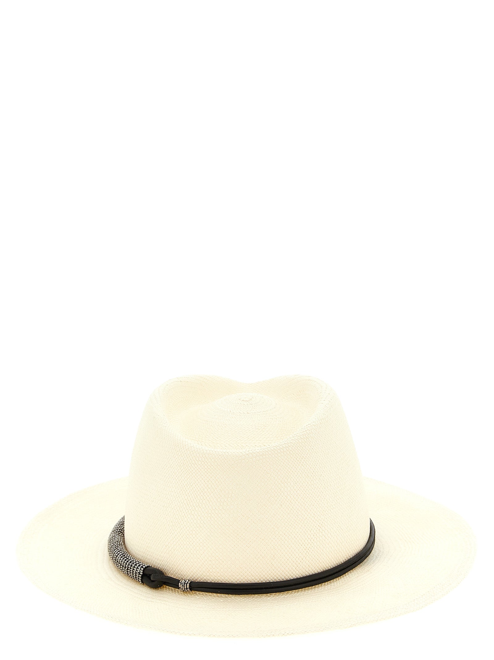 Brunello Cucinelli Beige Polyamid Fedora