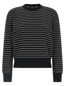A.P.C. Baumwoll-Cardigan in Zweifarbenoptik