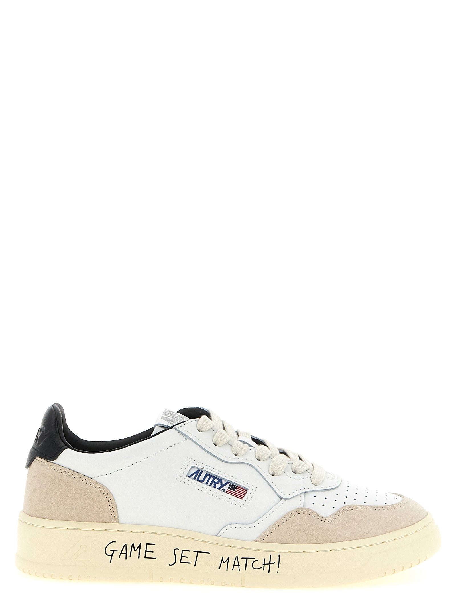 Autry Mehrfarbige Sneaker aus Rindsleder im Athletic-Stil