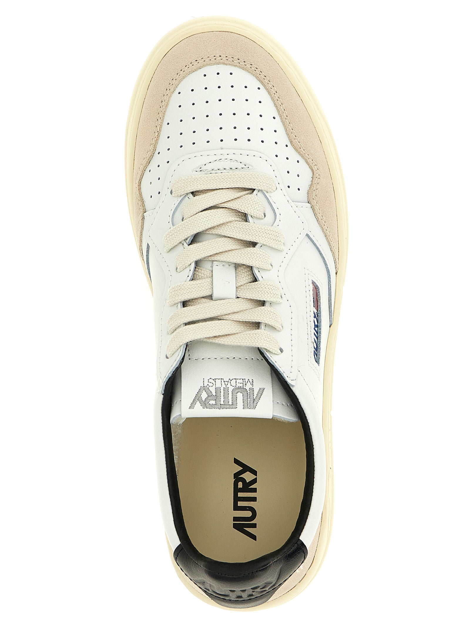 Autry Mehrfarbige Sneaker aus Rindsleder im Athletic-Stil